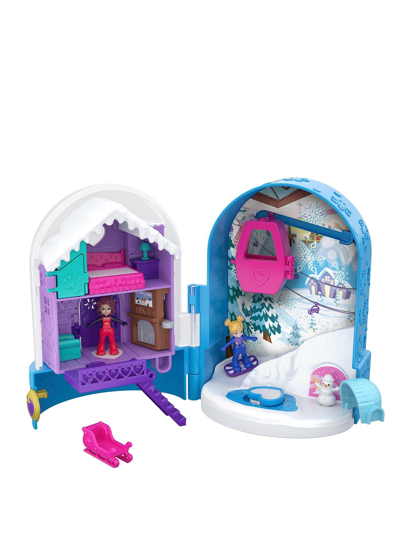 polly pocket coffee cupcake