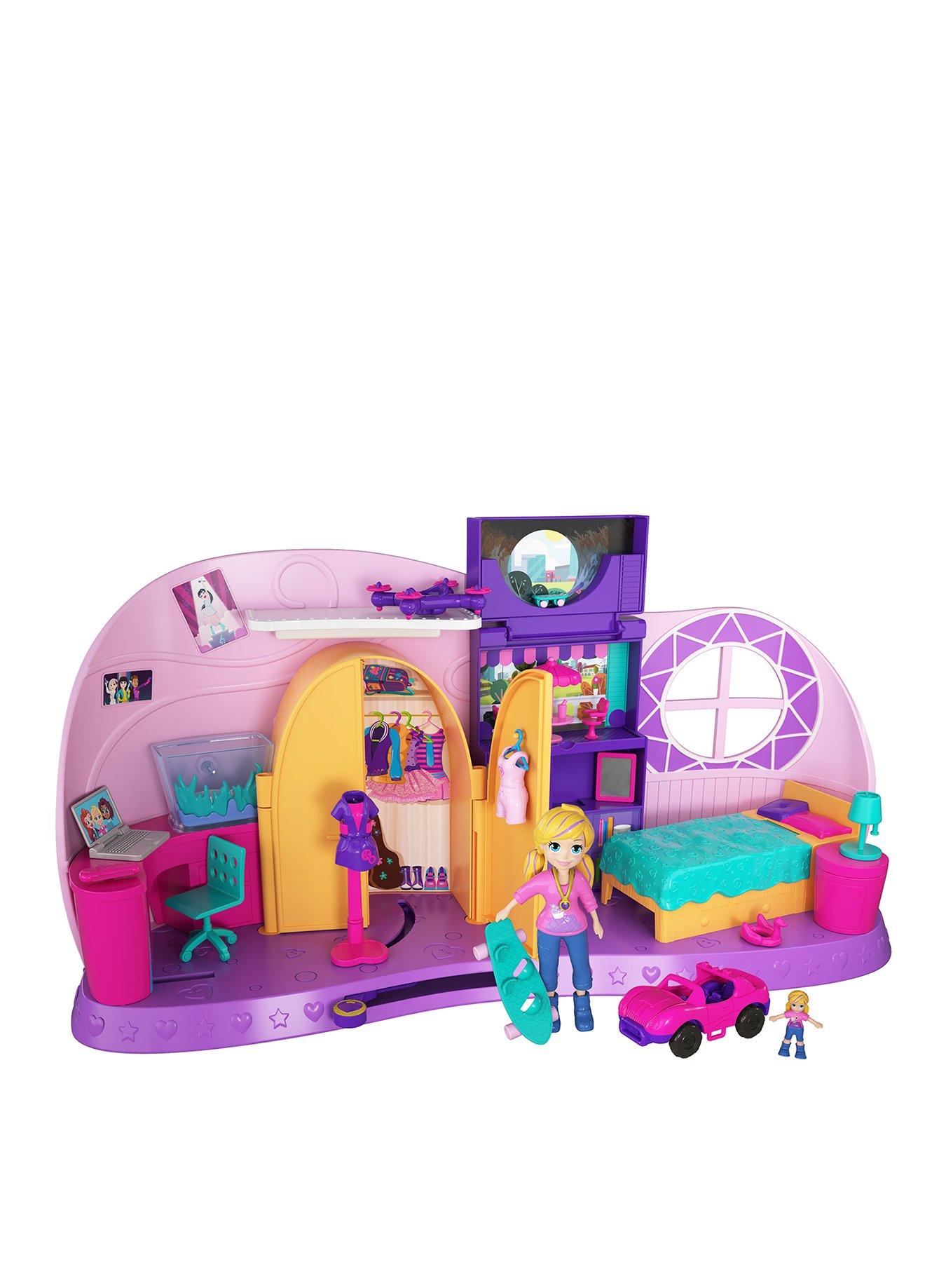 Polly Pocket Polly S Go Tiny Room Playset Littlewoods Com
