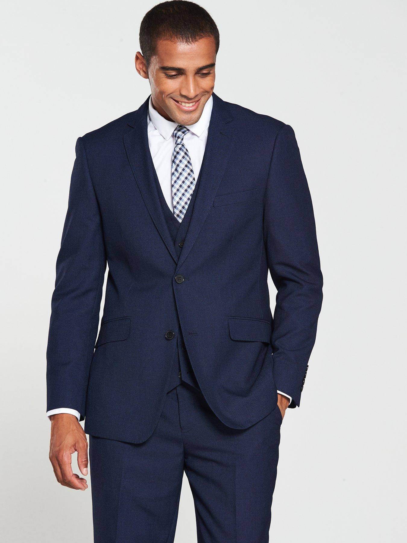 Joss Suit Tailored Jacket Royal Blue