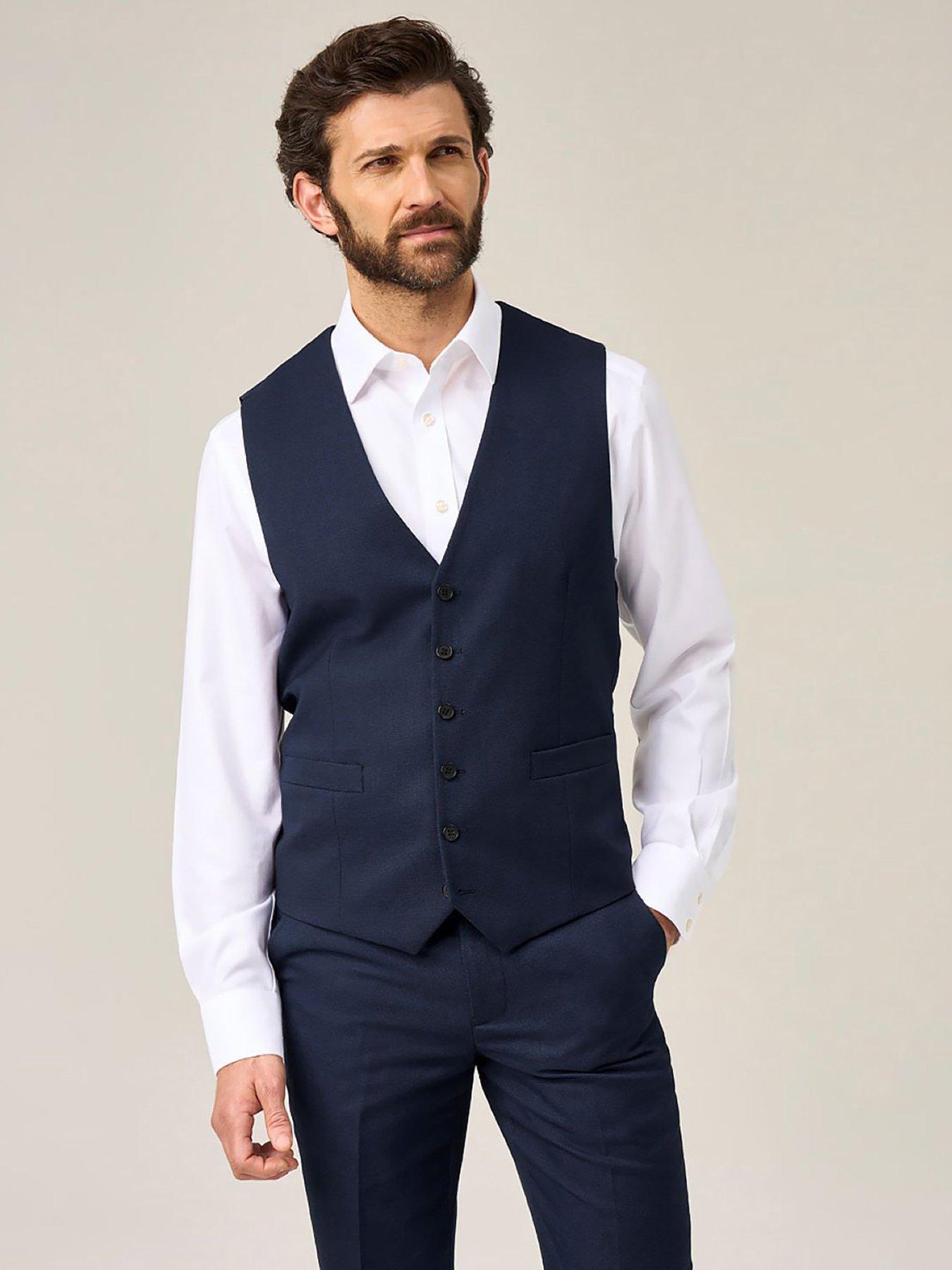 Image 1 of 4 of Skopes Harcourt Standard Waistcoat - Navy