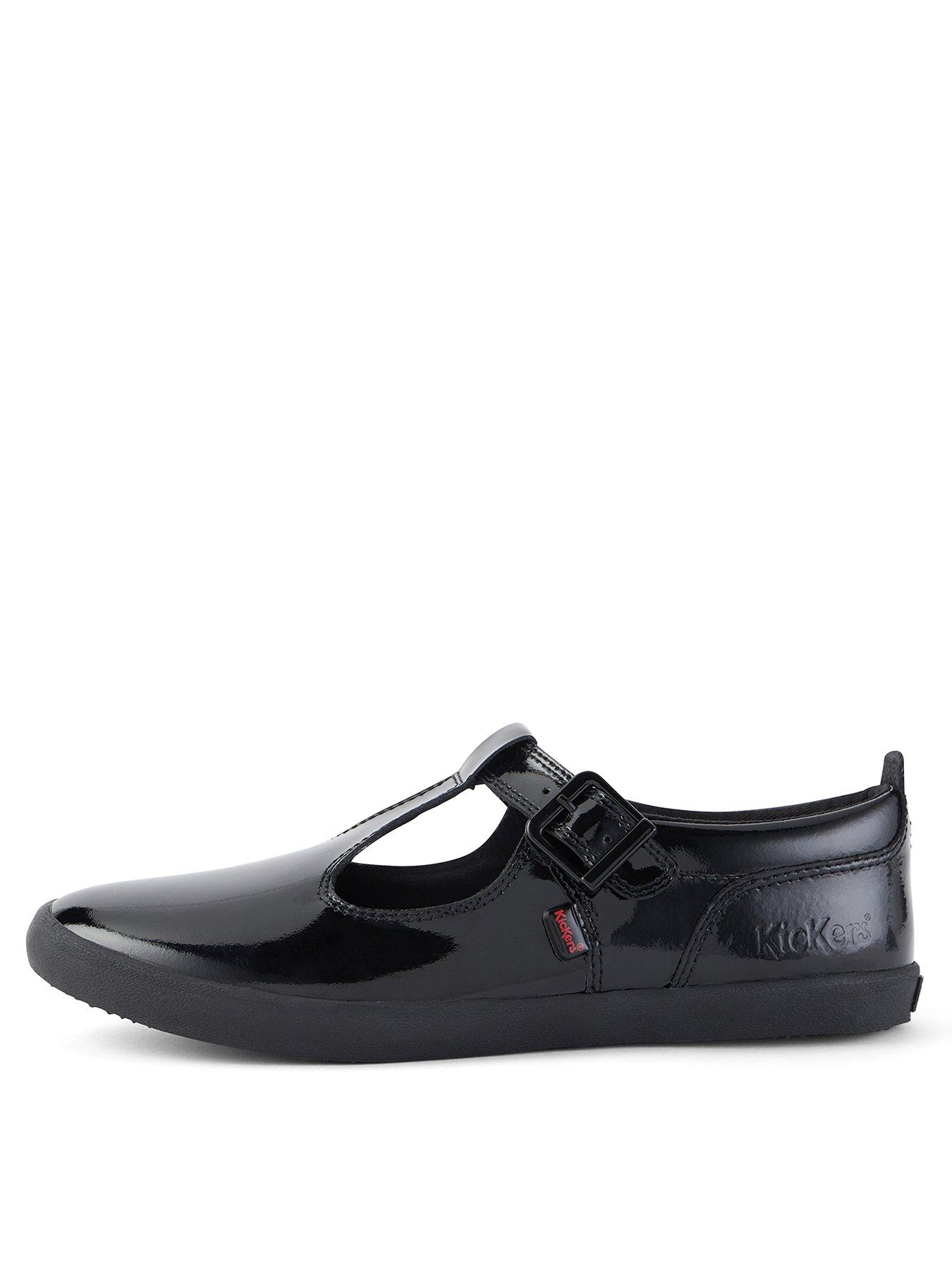 Womens black t bar best sale flat shoes