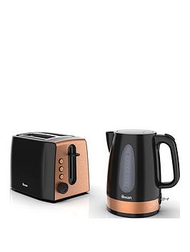 swan-kettle-and-2-slice-toaster-twin-pack-black-and-copper