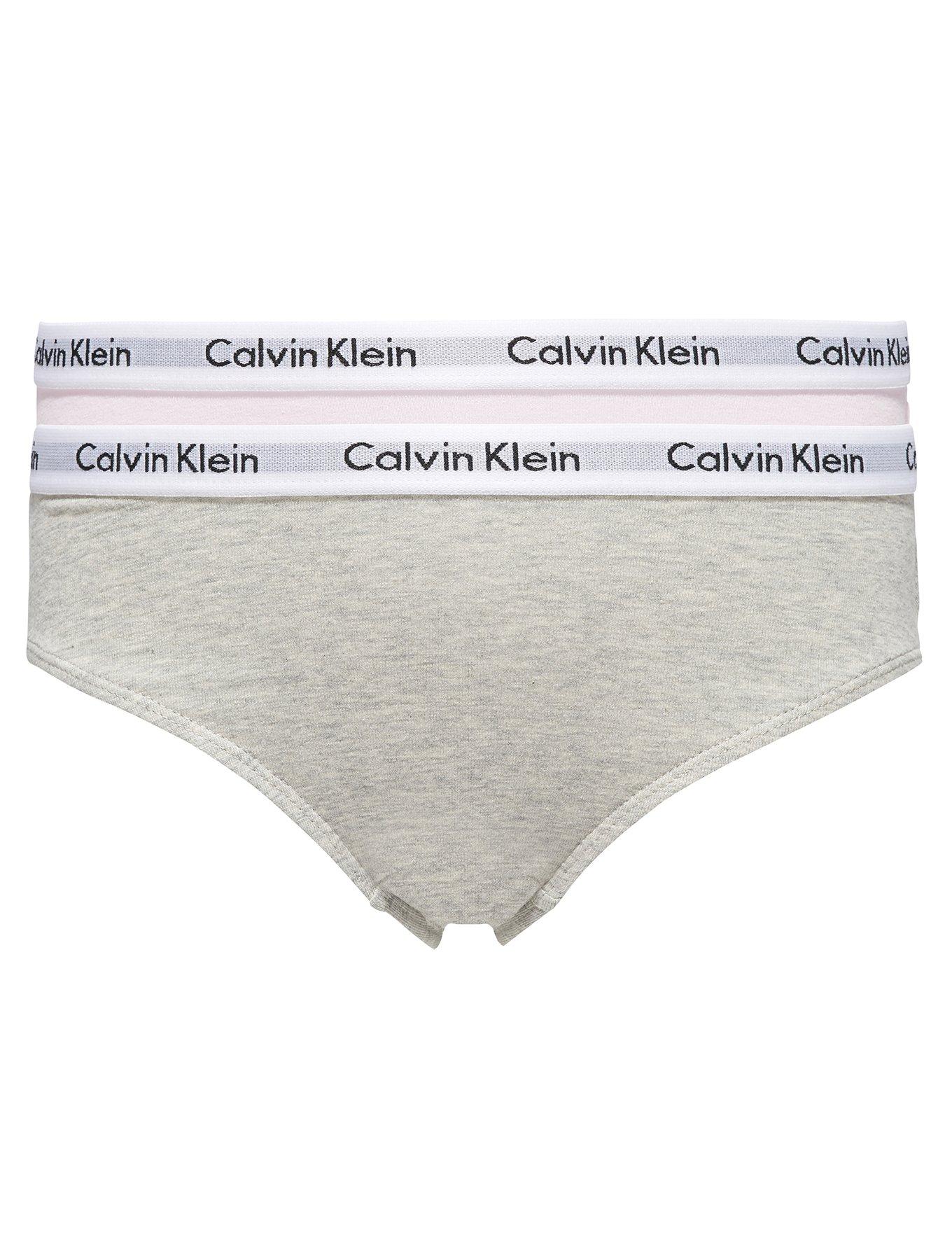 Calvin Klein - Girls Black Knickers (2 Pack)