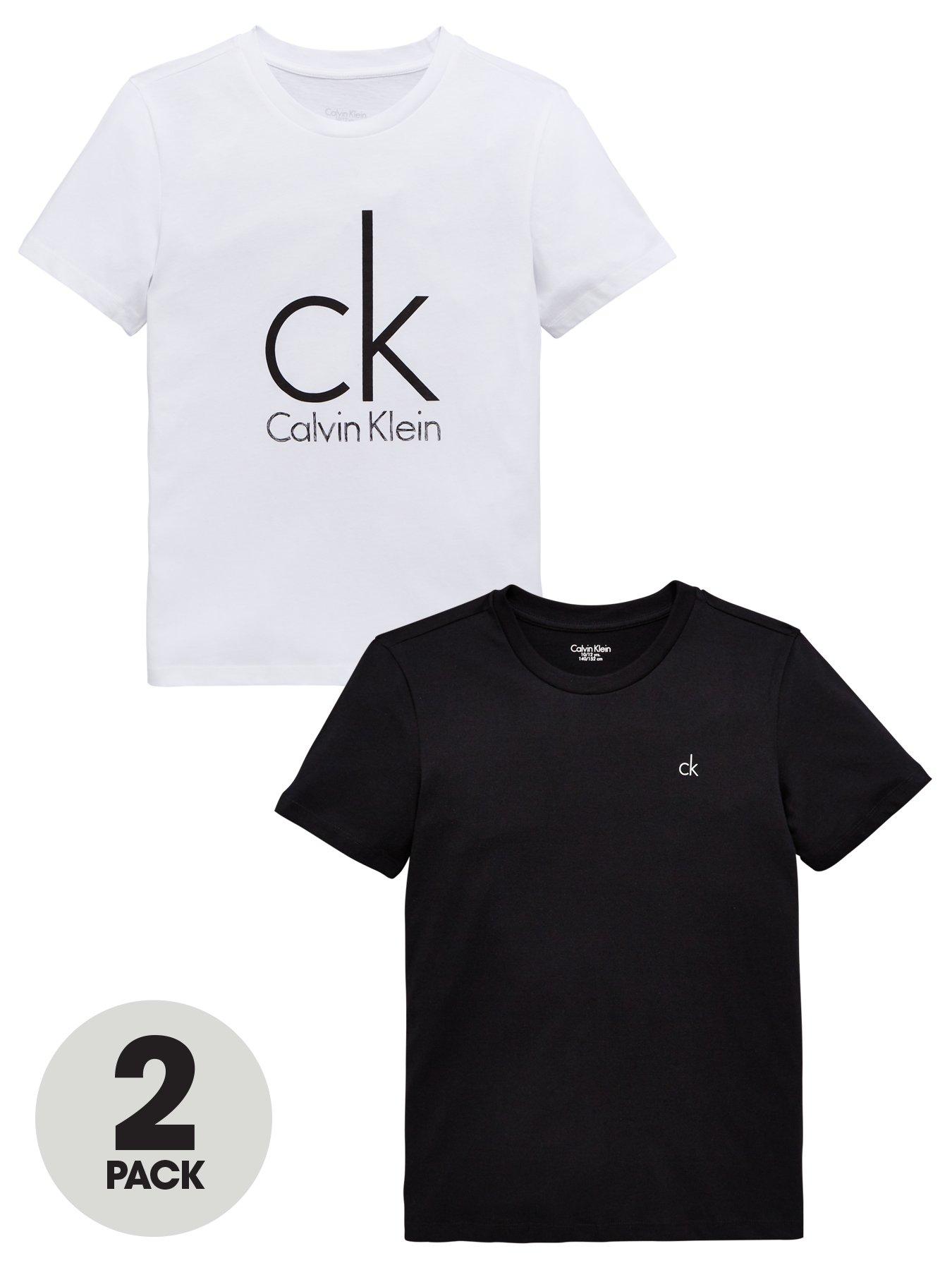 calvin klein black t shirt pack