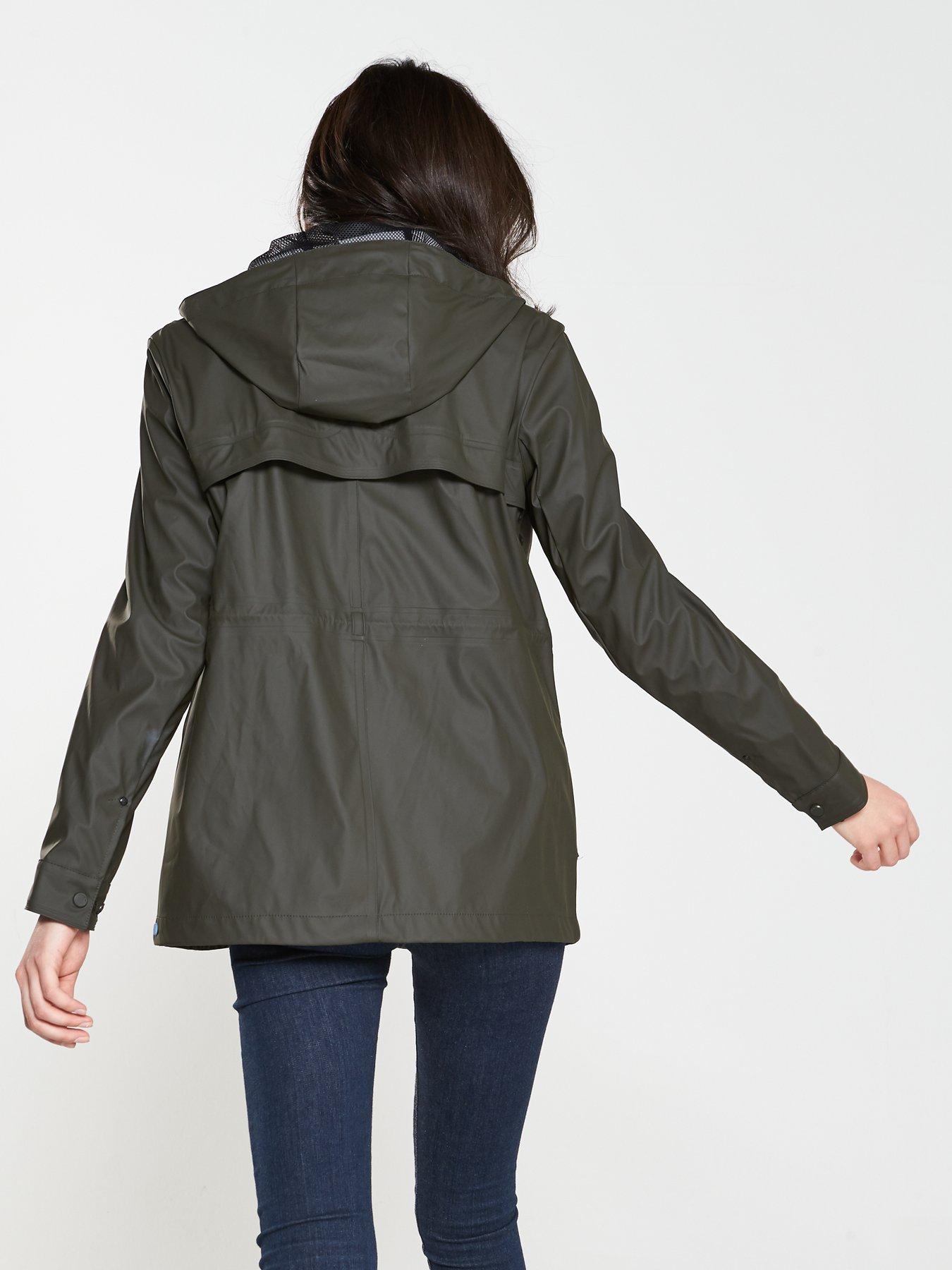 hunter rubberised parka