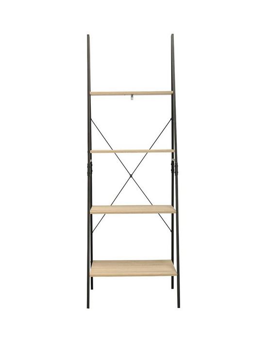 front image of telfordnbspindustrial-ladder-bookcase