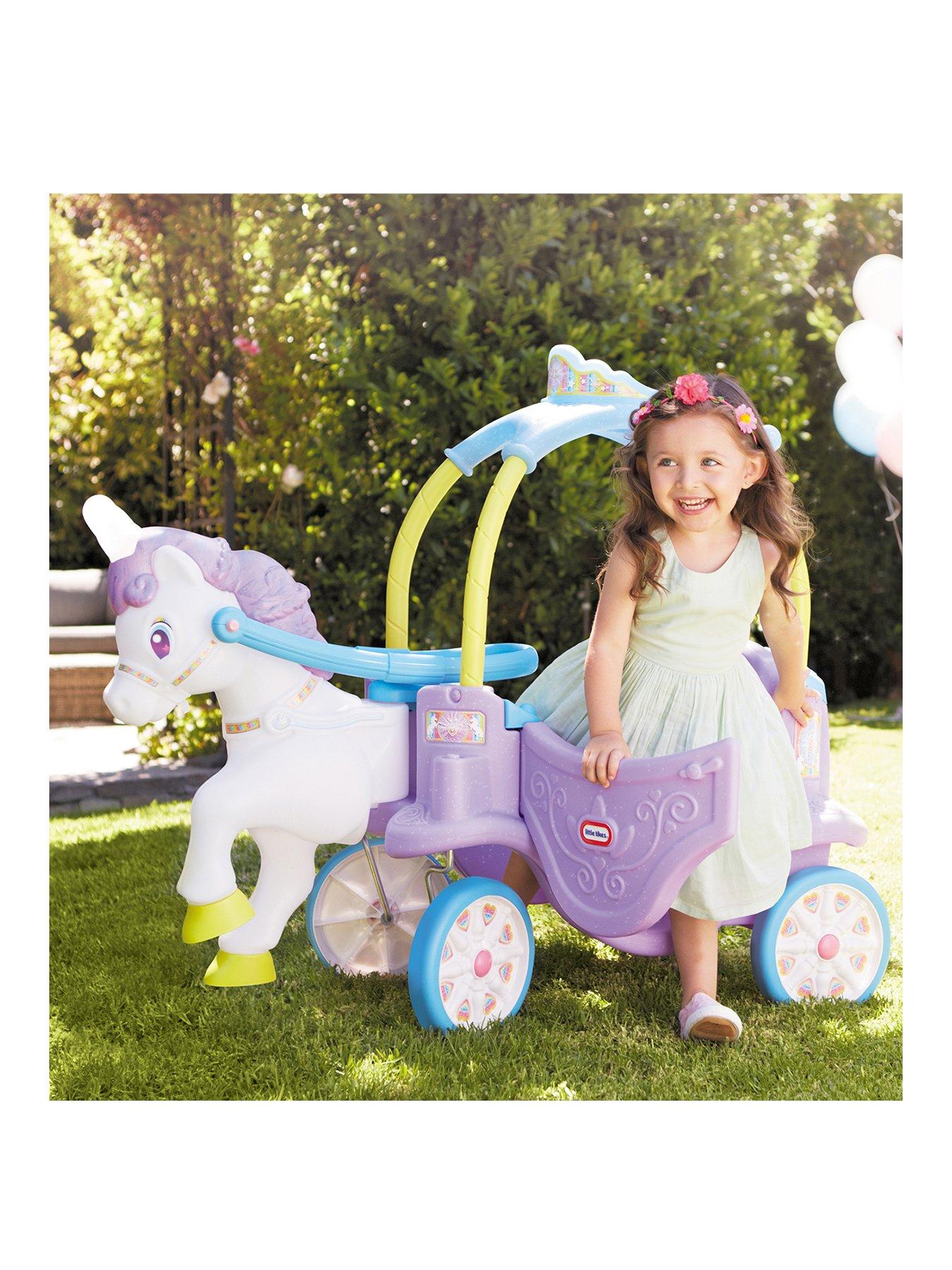 little tikes unicorn carriage