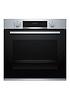  image of bosch-serie-4-hbs534bs0b-built-in-single-oven-with-3d-hotair-stainless-steel