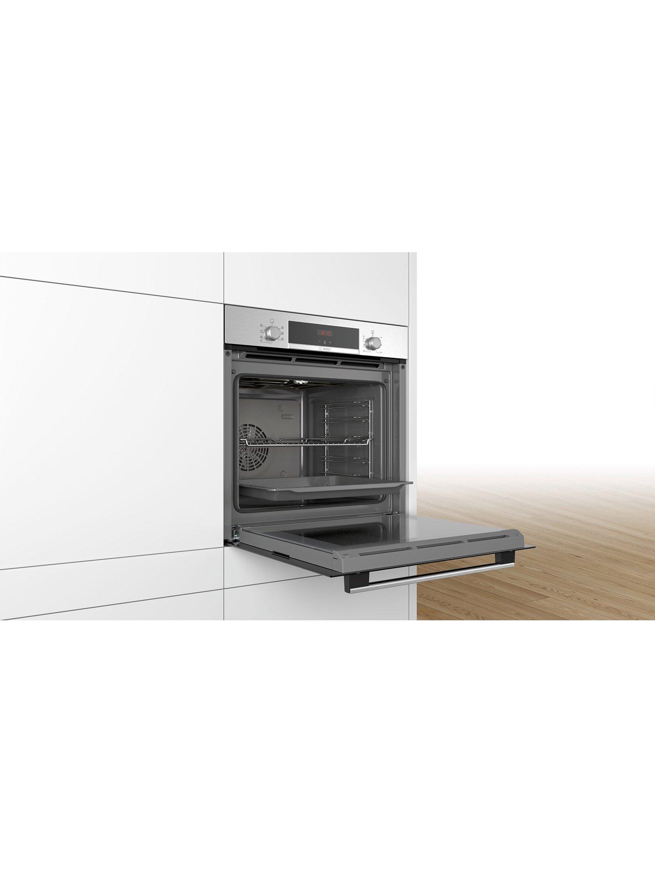 Image 3 of 6 of Bosch Series HBS534BS0B Built-In Single Oven with 3D Hotair - Stainless Steel