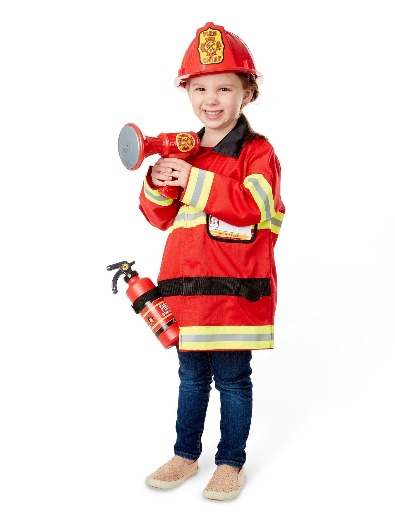 Image 4 of 4 of Melissa & Doug Fire Chief Role Play Set