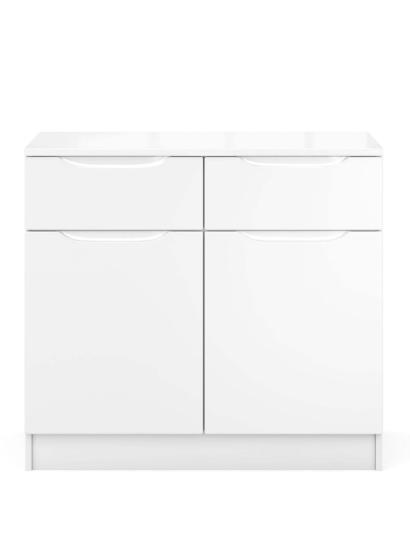 Image 2 of 6 of One Call Monaco Sideboard - Gloss White