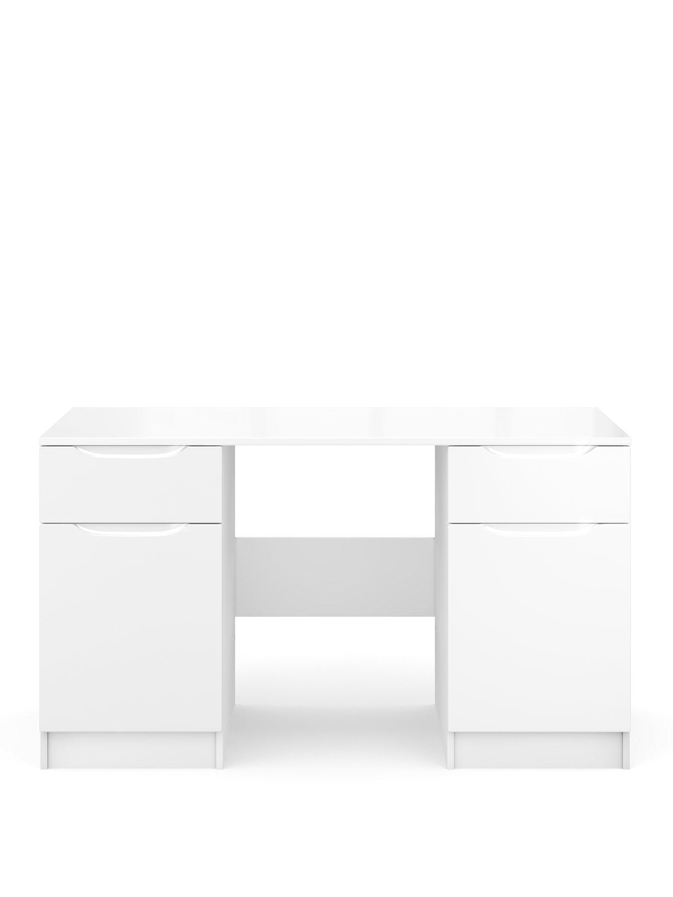 Image 2 of 5 of One Call Monaco Desk - Gloss White