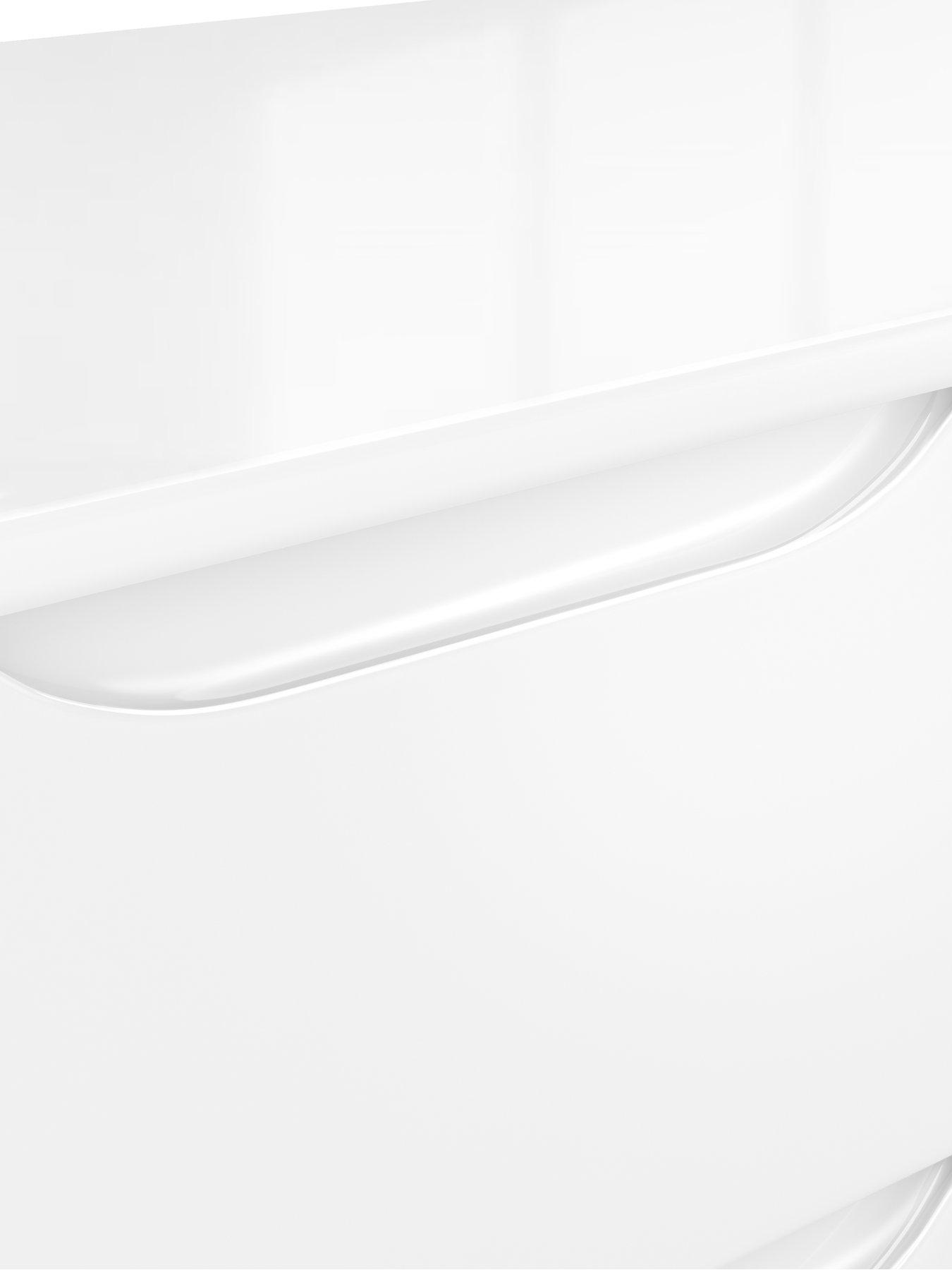 Image 5 of 5 of One Call Monaco Desk - Gloss White