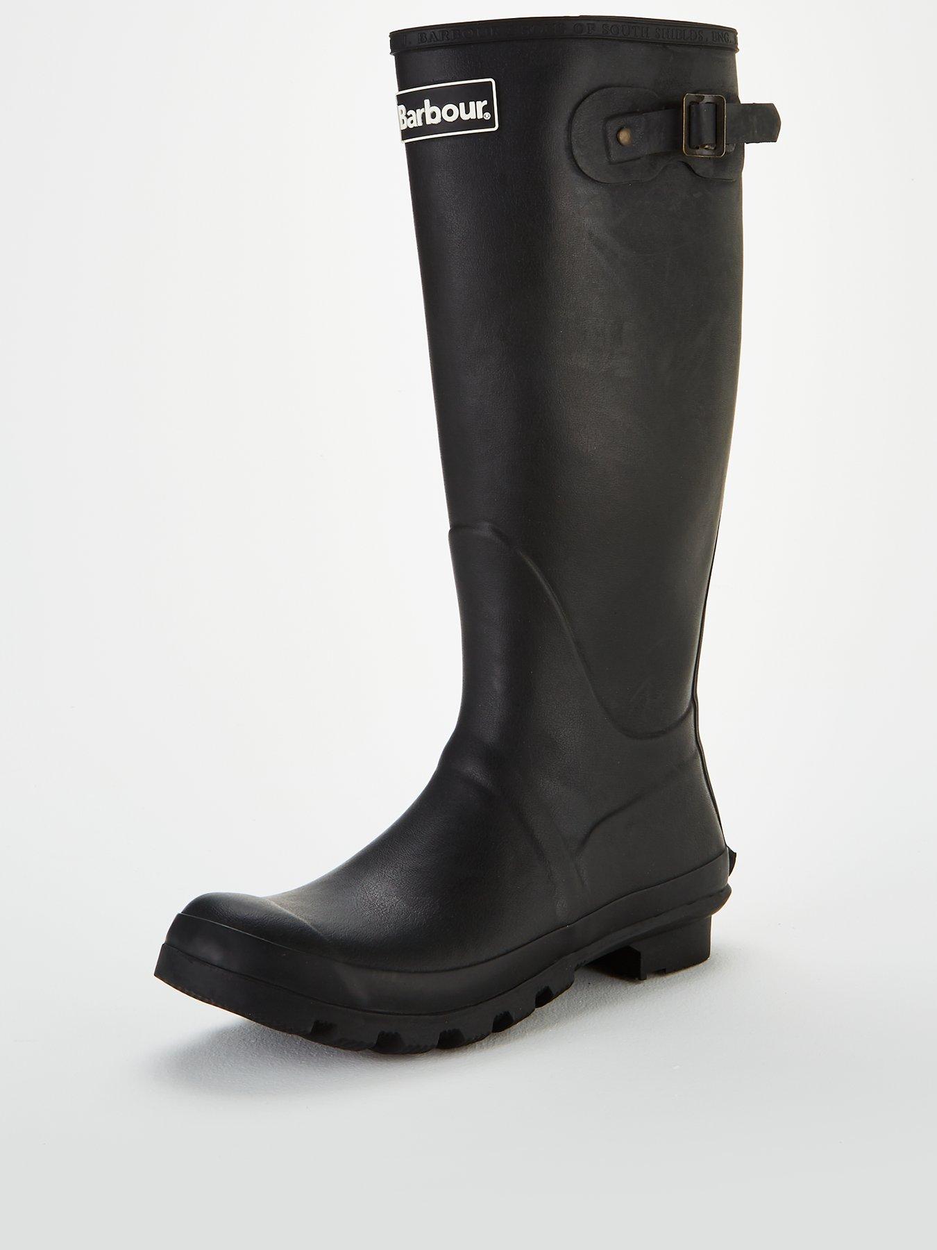 black barbour wellies