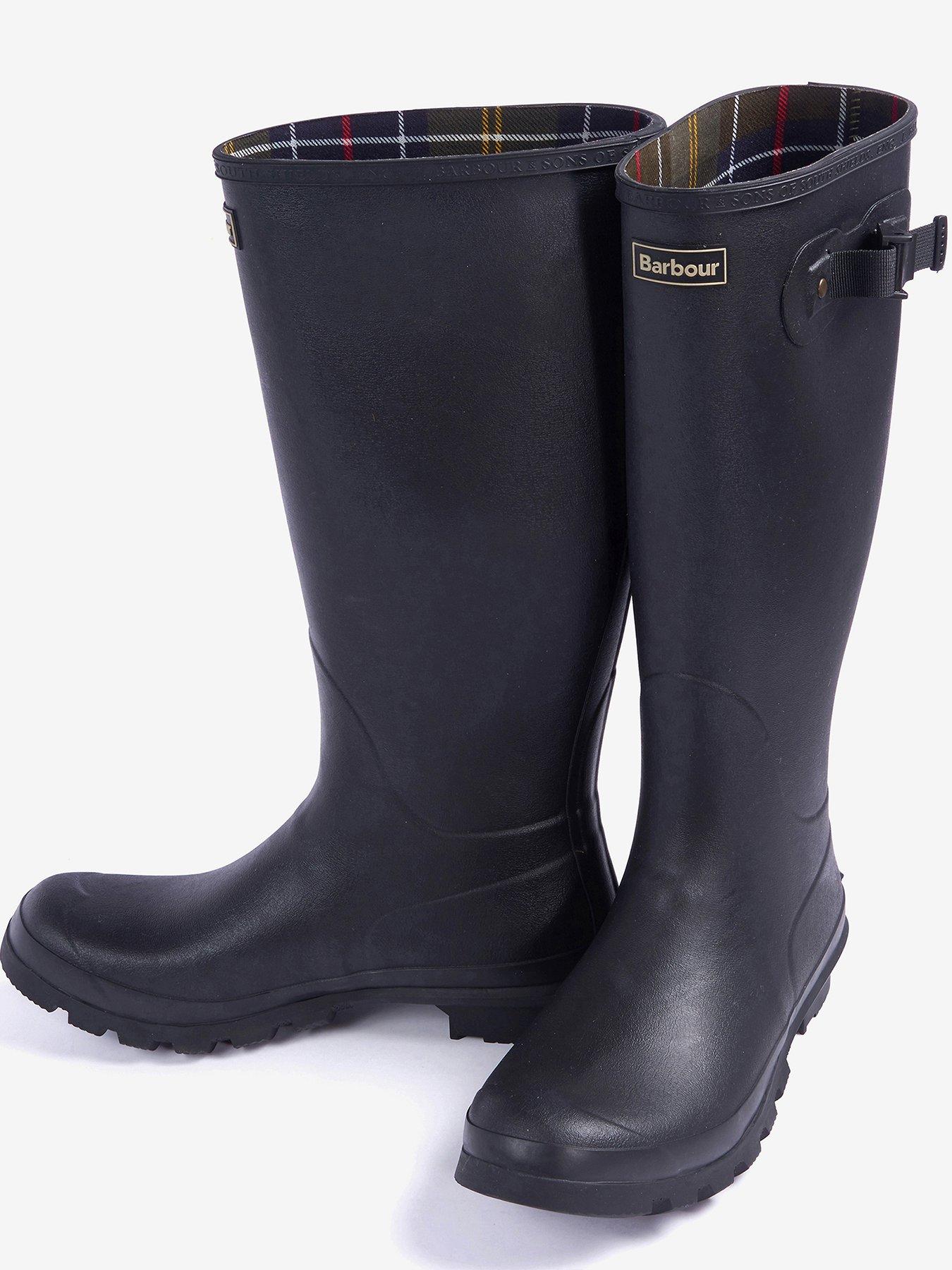 Image 4 of 5 of Barbour Bede Wellingtons - Black