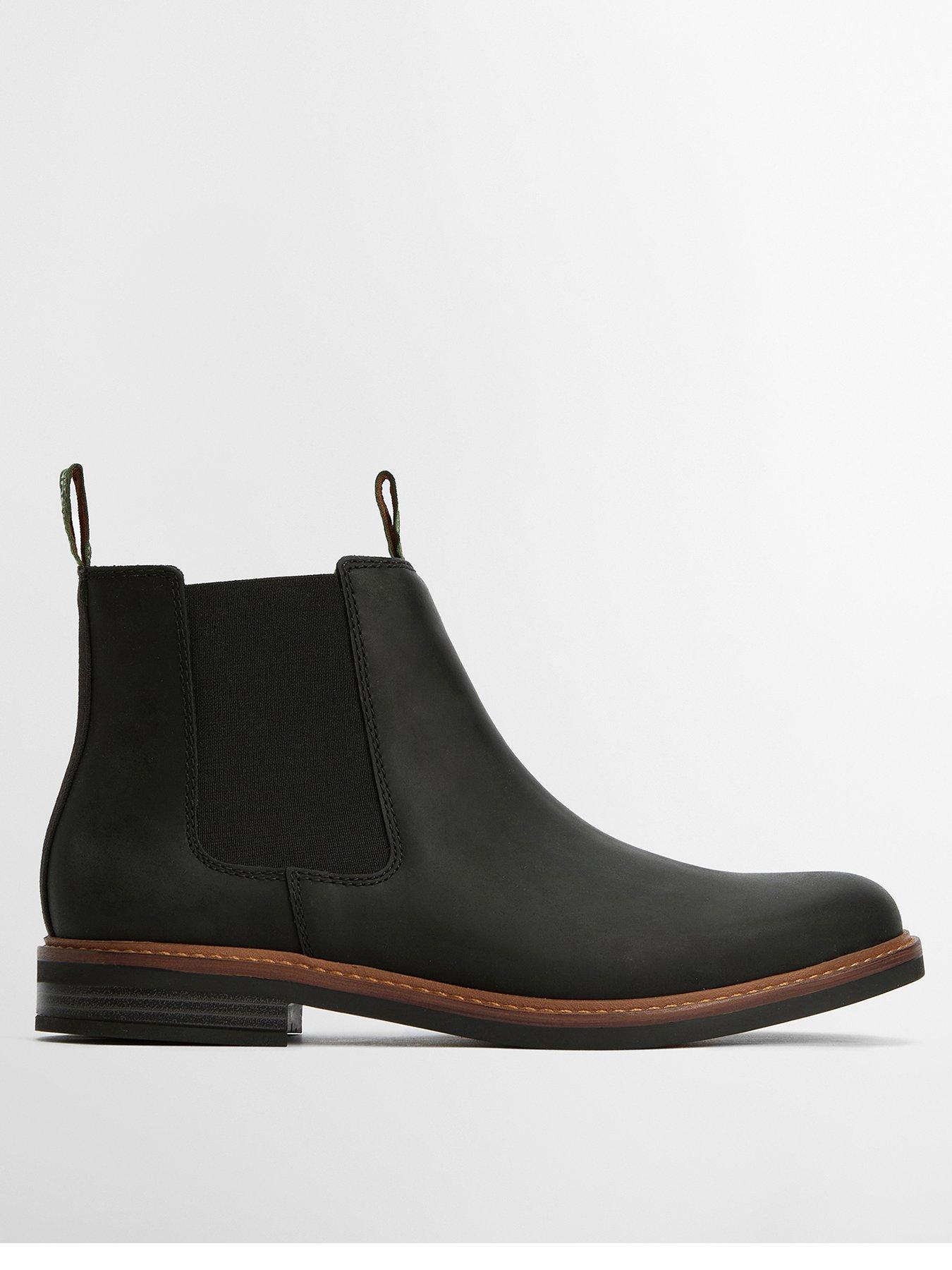 Image 1 of 6 of Barbour Farsley Chelsea Boot - Black