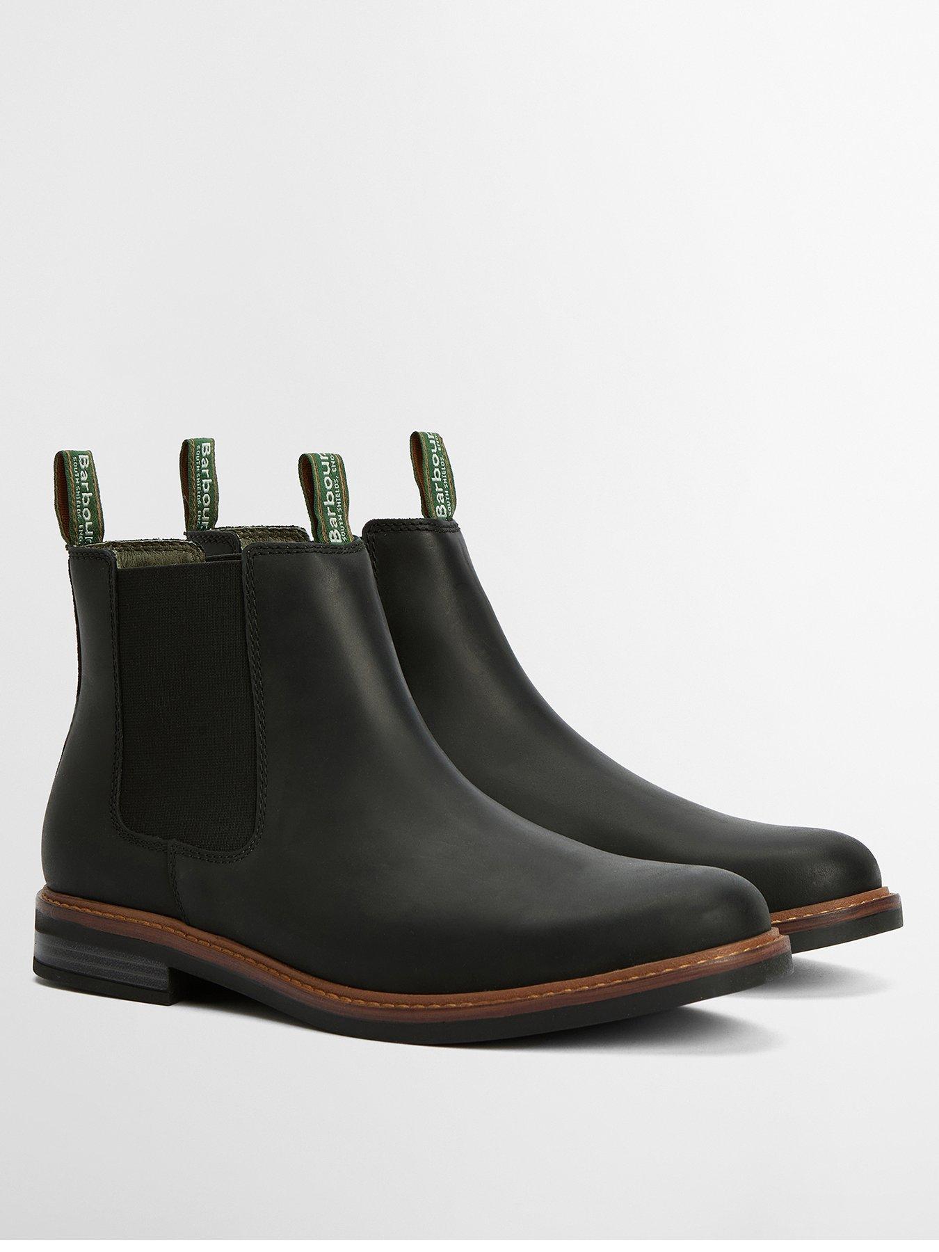 Image 2 of 6 of Barbour Farsley Chelsea Boot - Black