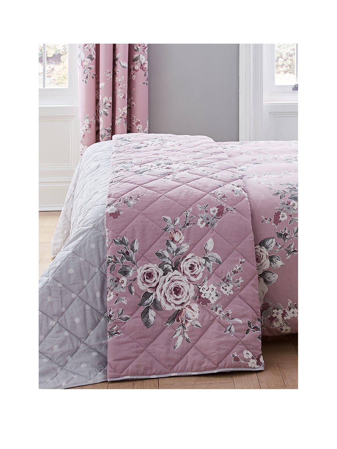 Catherine Lansfield ’Canterbury Heather’ Bedspread