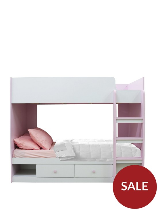 back image of very-home-peyton-storage-bunk-bed-with-mattress-options-buy-and-save-whitepink