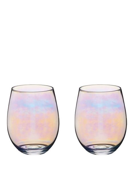 kitchencraft-iridescent-600-ml-tumbler-glasses-ndash-set-of-2