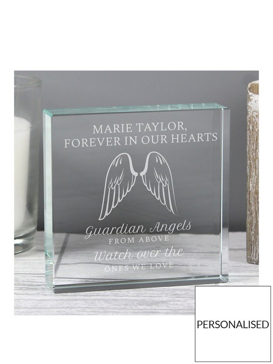 front image of the-personalised-memento-company-personalised-guardian-angel-wings-crystal-token