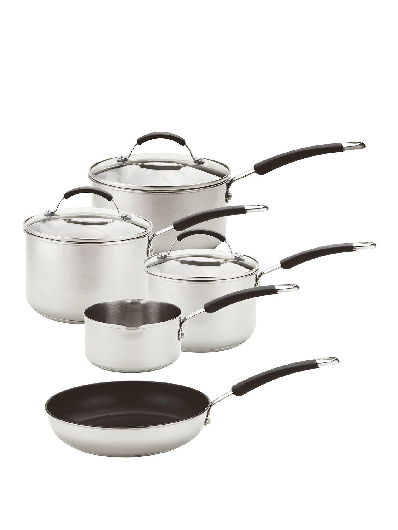 Ninja ZEROSTICK Stackable 3-Piece Saucepan Set C53000UK review: top pans  for clutter-free cupboards