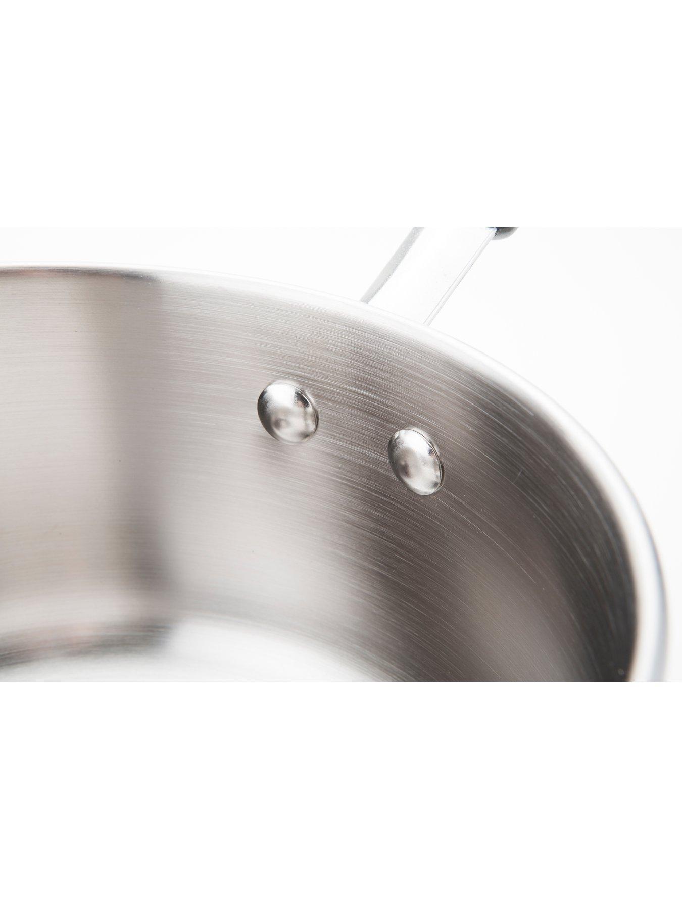 Image 5 of 6 of MEYER Induction 5-Piece Stainless Steel Pan Set