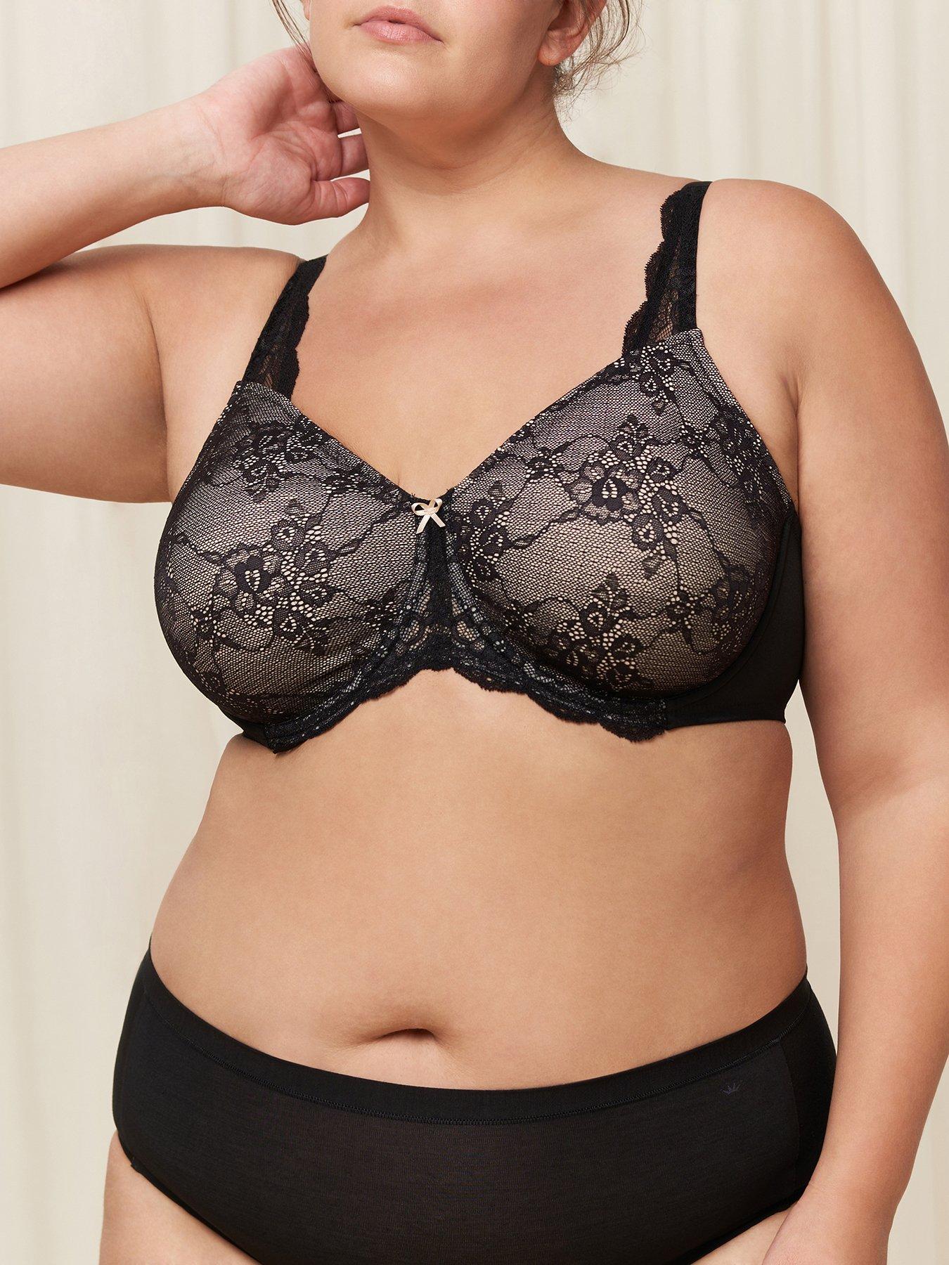 Triumph Contouring Sensation Minimiser Bra - Black