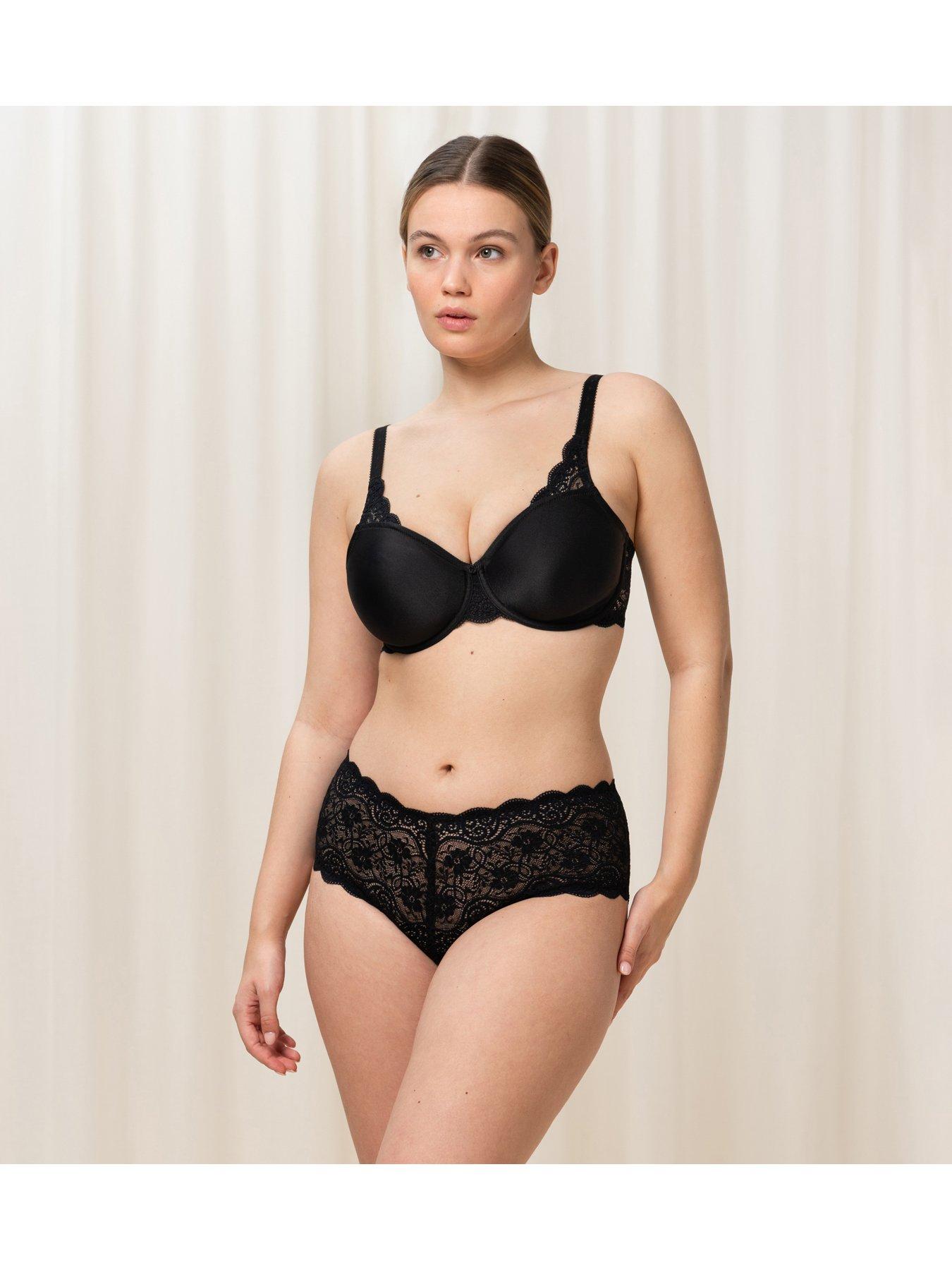  image of triumph-amourette-300-minimiser-bra-black