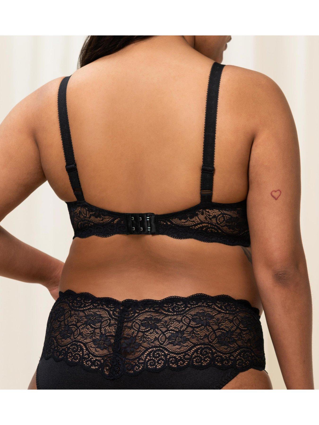  image of triumph-amourette-300-minimiser-bra-black