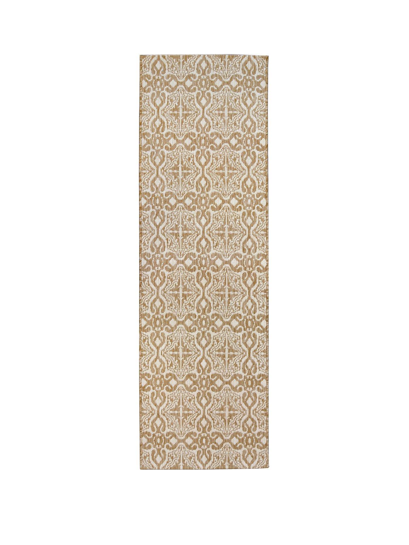  image of very-home-victorian-tile-utility-indooroutdoor-runner