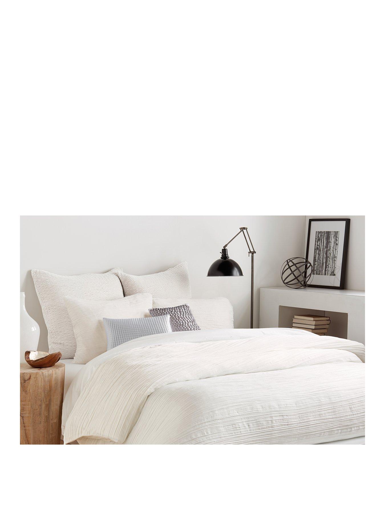 Dkny City Pleat Duvet Cover Littlewoods Com