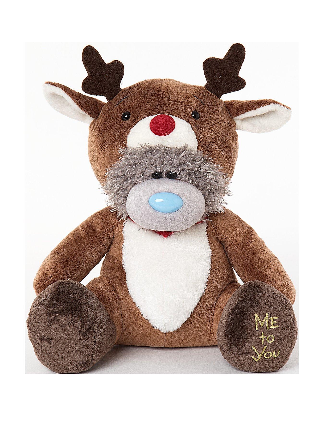 Me To You Christmas Reindeer Plush Bear Littlewoods Com