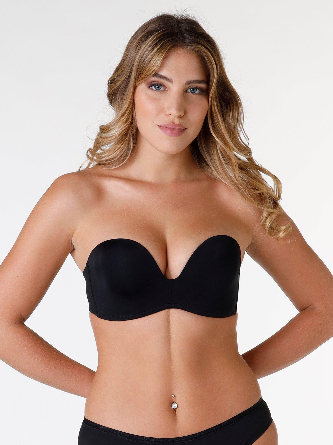 Wonderbra Ultimate Strapless Lace Bra - Black