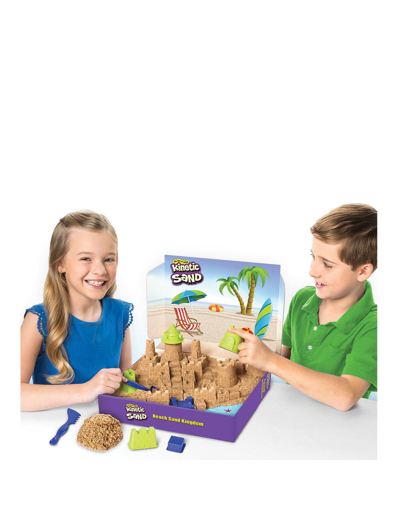 kinetic sand mega beach castle set