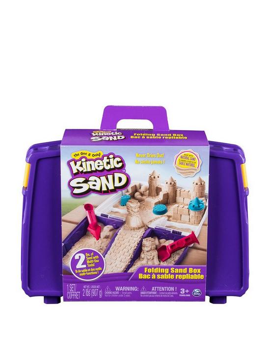 front image of kinetic-sand-folding-sandbox