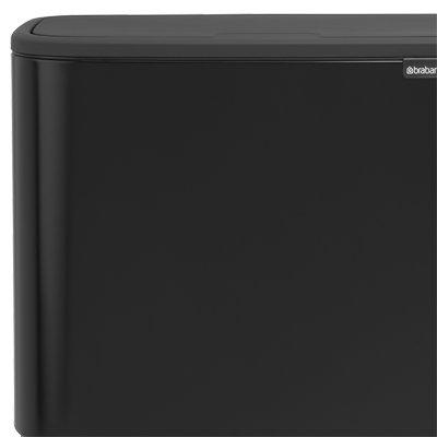 Brabantia Bo Touch Bin Hi 2 X 30l Black Finnish Design Shop