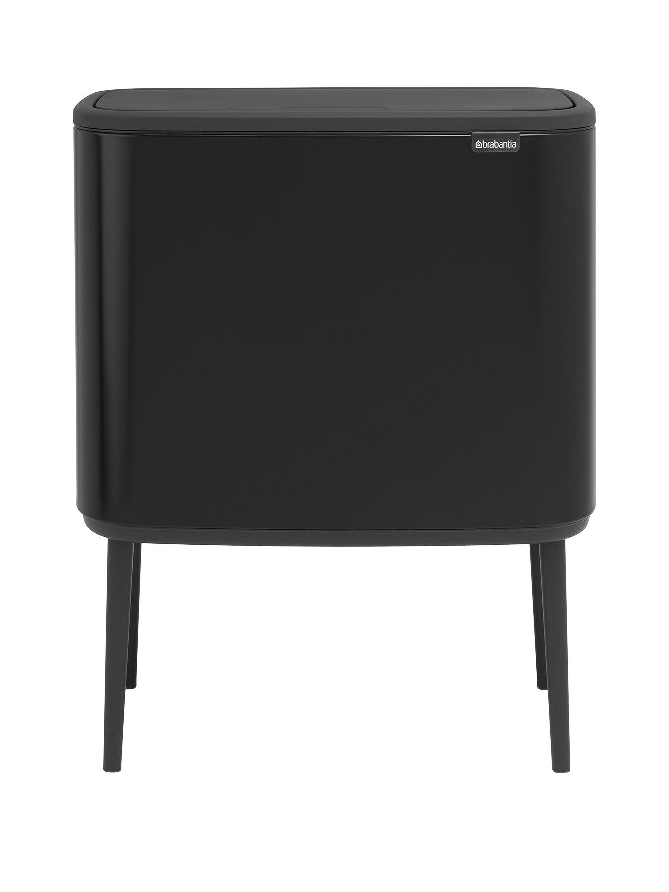 undefined Bo 23 + 11-Litre Touch Bin – Black