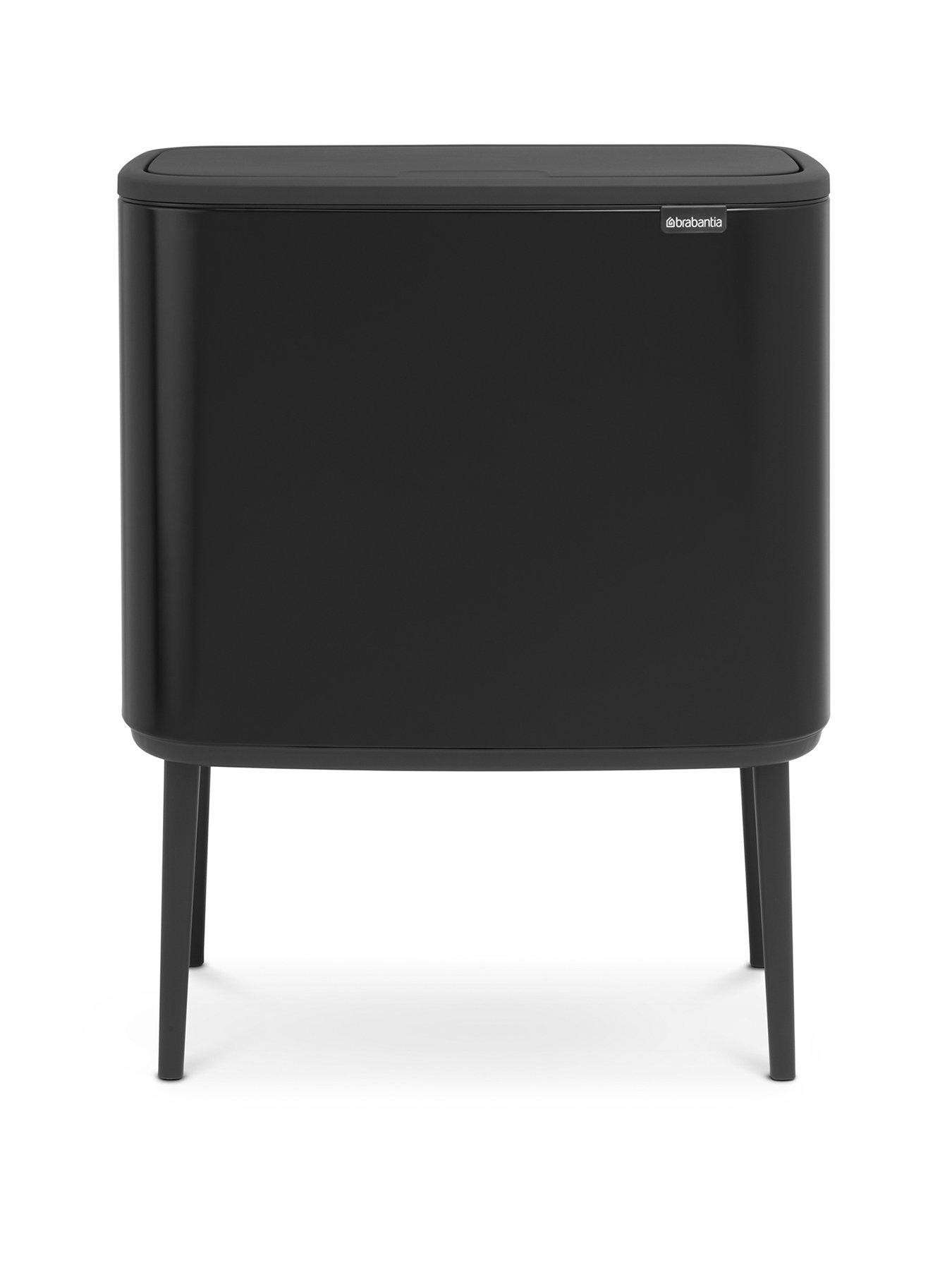 Image 1 of 3 of Brabantia Bo 23 + 11-Litre Touch Bin &ndash; Black