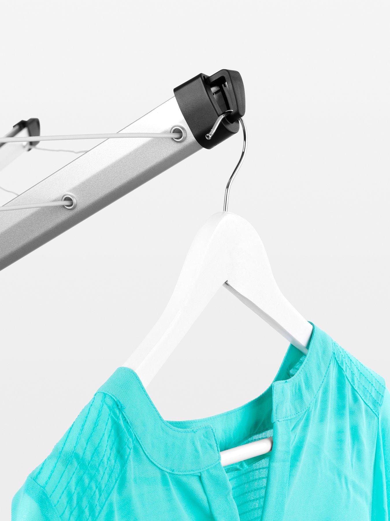 Image 3 of 5 of Brabantia Wallfix Clothes Airer with Cover