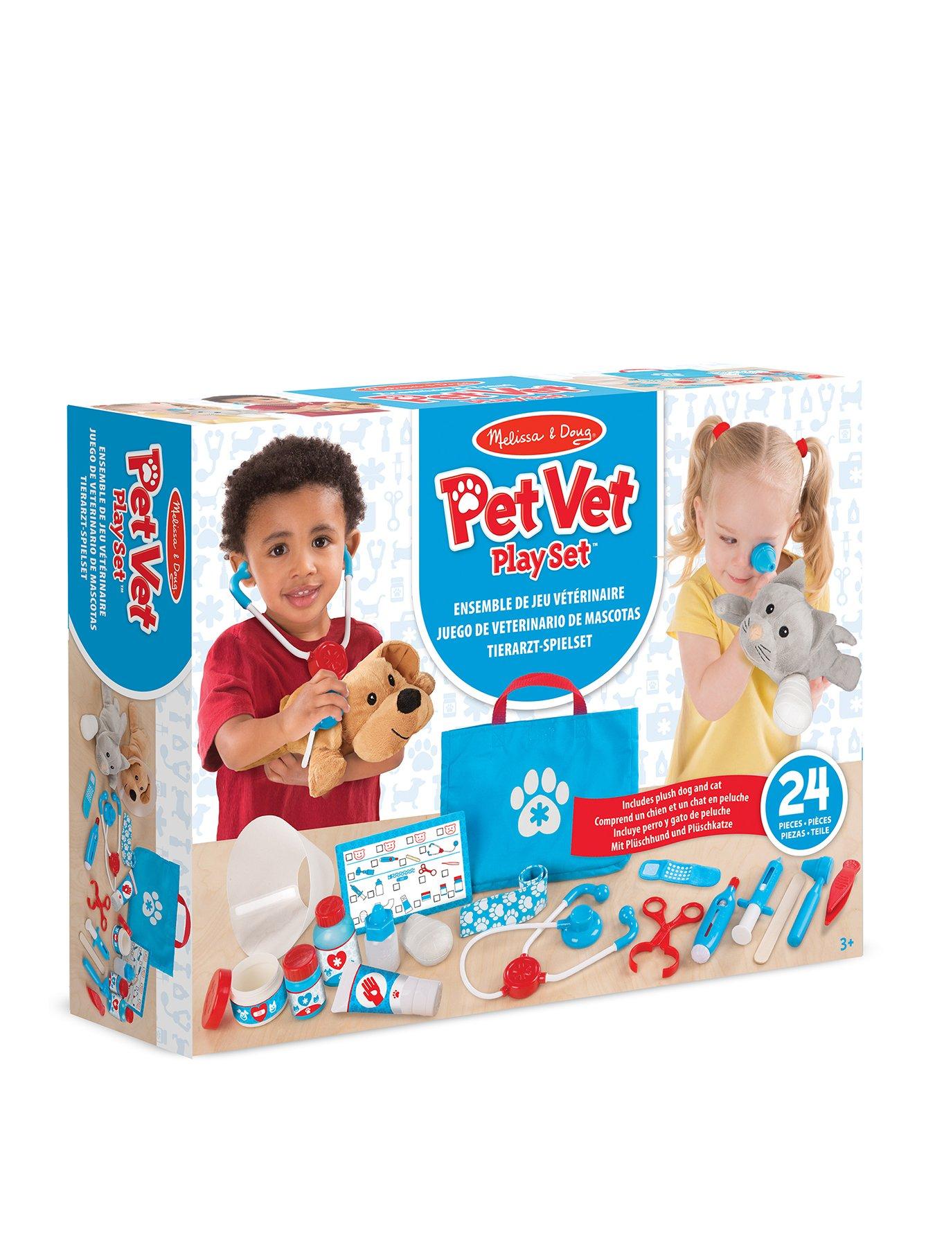 Melissa & Doug Examine  &  Treat Pet Vet Play Set
