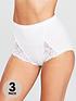  image of playtex-maxi-cotton-amp-lace-brief-3-pack-white