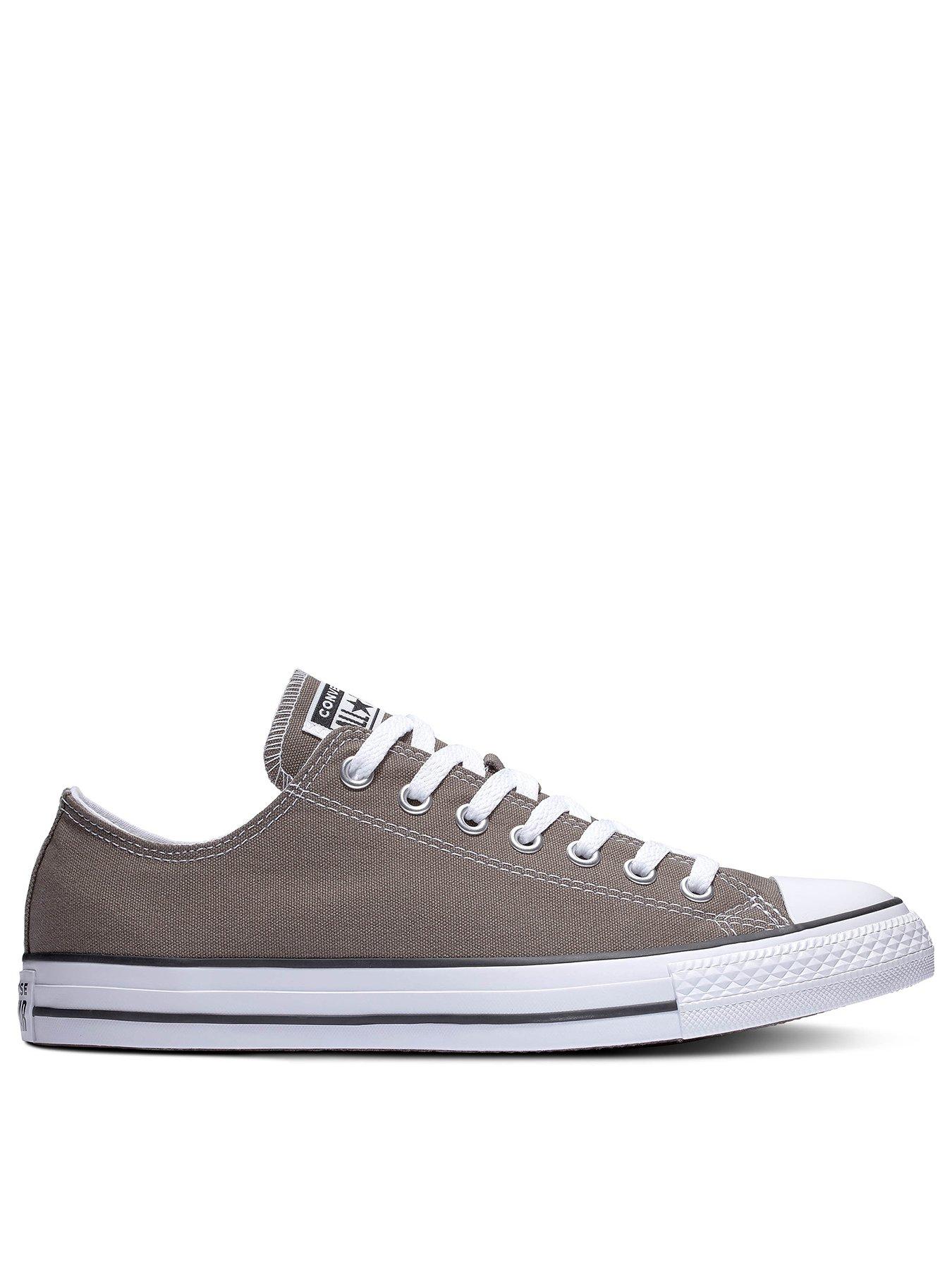 Converse Low Top Ox Trainers- Grey