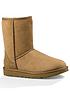  image of ugg-classic-short-ii-calf-bootsnbsp-brownnbsp