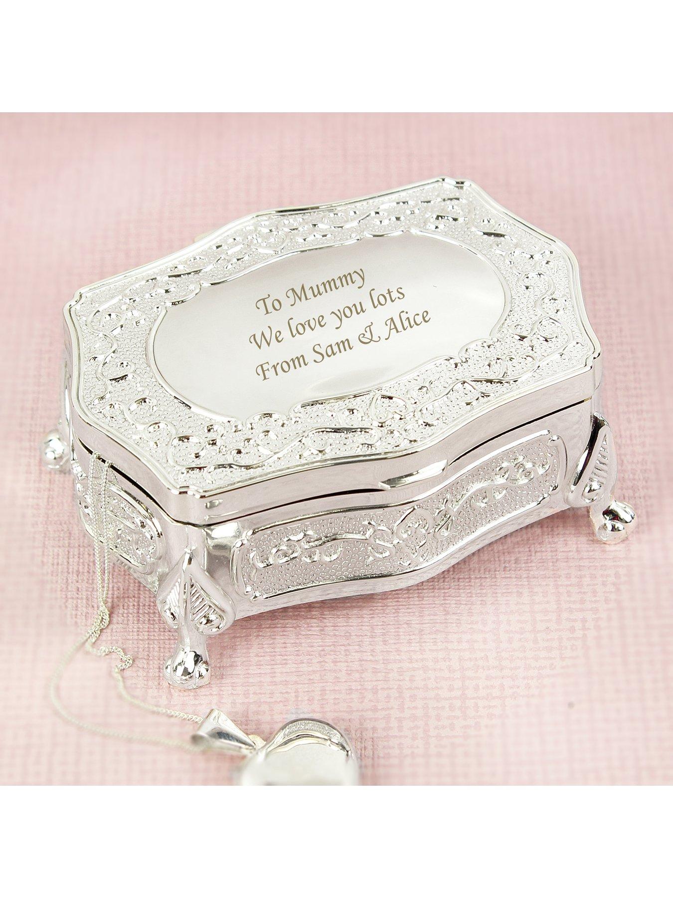 Image 2 of 3 of The Personalised Memento Company Bespoke Antique Trinket Box