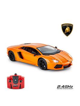 Very  1:14 Lamborghini Aventador Orange Remote Control Car