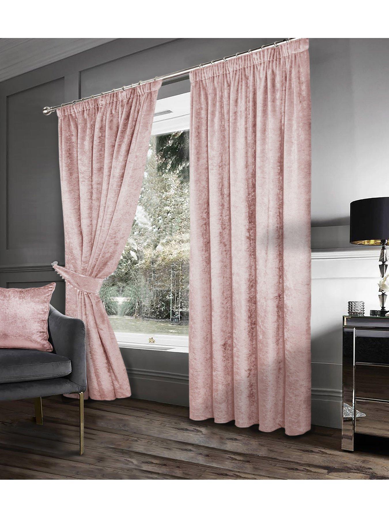 Laurence Llewelyn Bowen Scarpa Pleated Curtains In Indigo