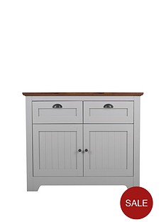 Sideboards At Littlewoods Devon Compact Sideboard Grey Walnut Effect