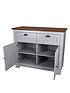  image of very-home-devon-compact-sideboard-greywalnut-effect