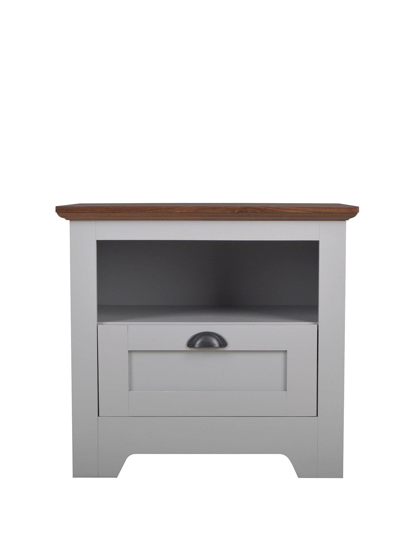 Very Home Devon Lamp Table Grey